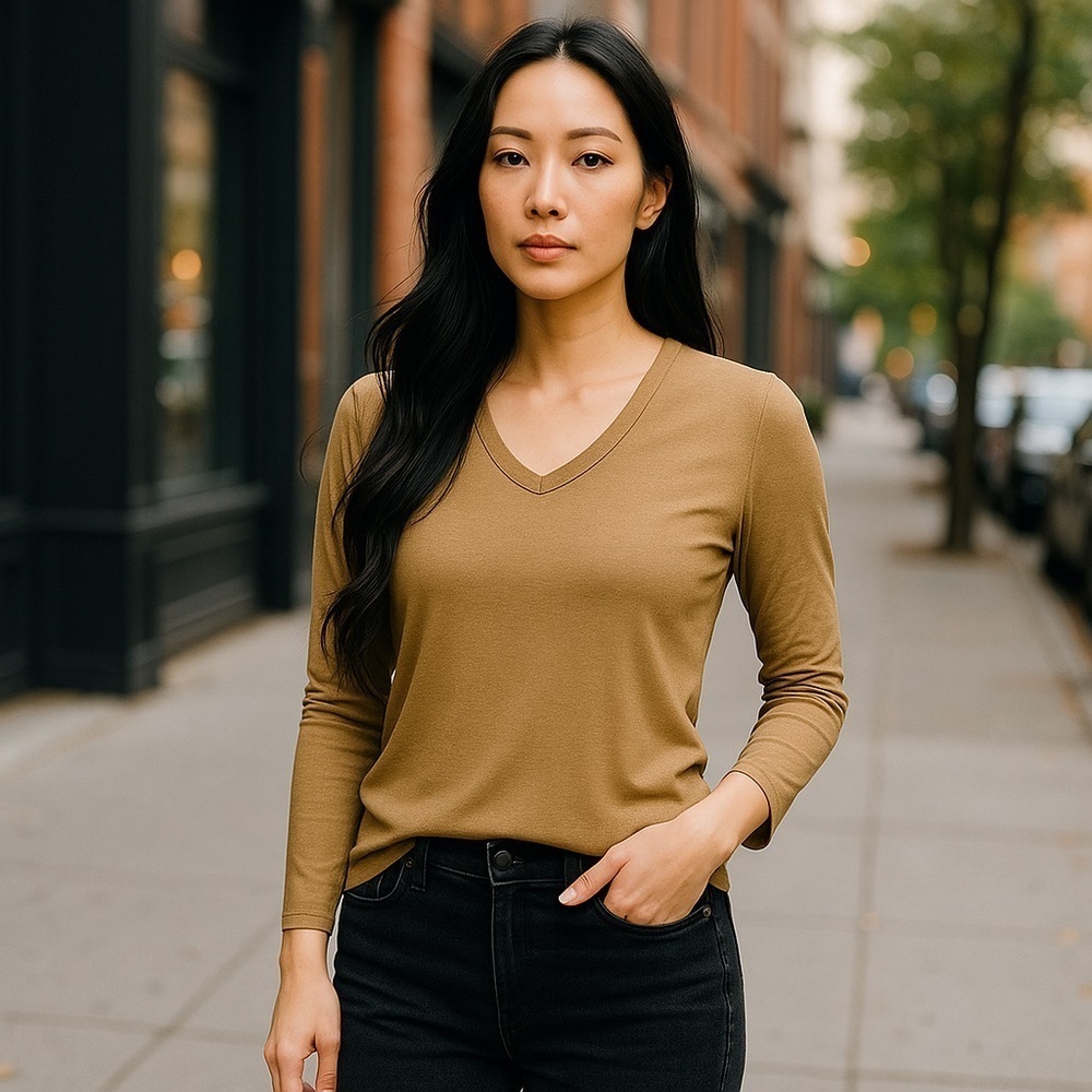 J. Crew Metallic Ribbed Knit Crew Neck Sweater